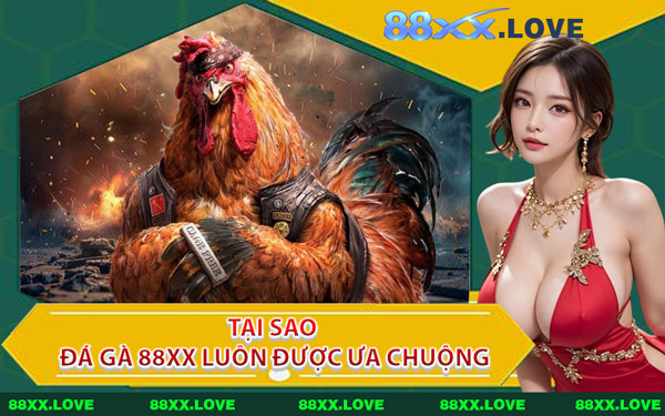 Tại Sao Đá Gà 88XX Luôn Được Ưa Chuộng
