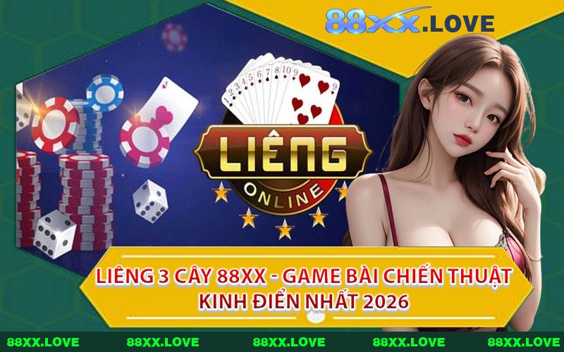 Liêng 3 Cây 88XX - Game Bài Chiến Thuật Kinh Điển Nhất 2026