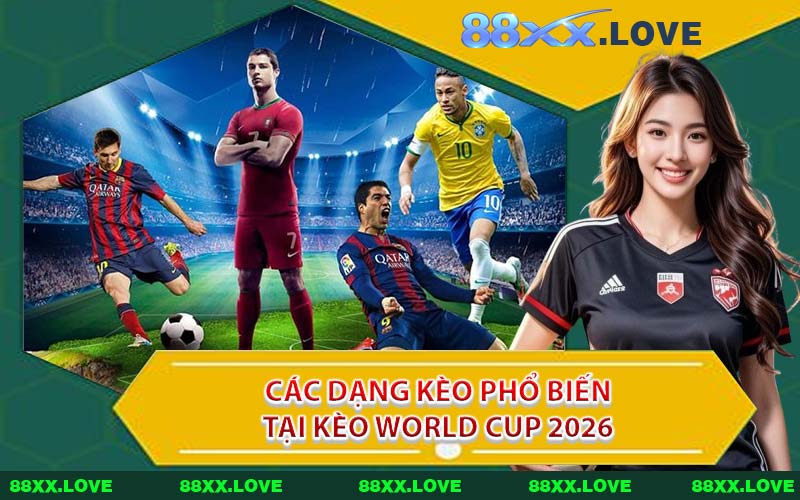 Các Dạng Kèo Phổ Biến Tại Kèo World Cup 2026